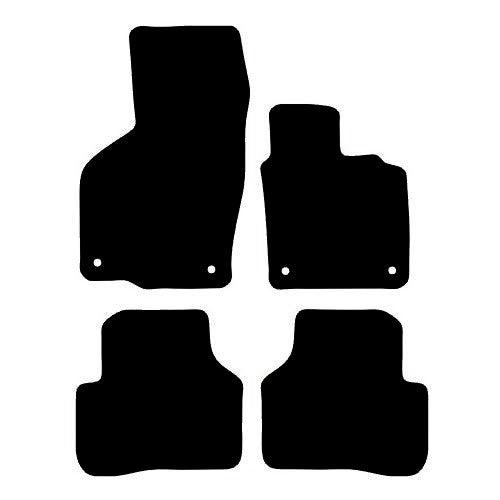 Volkswagen Passat 2005-2007 Car Mats With Oval Clips