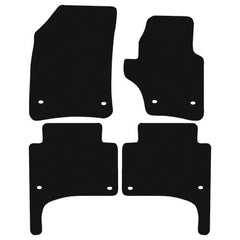 Vw Touareg Fits Years 2009 To 2010 This Is A Four Piece Set With Round Floor Fixing Clips In All Four Mats