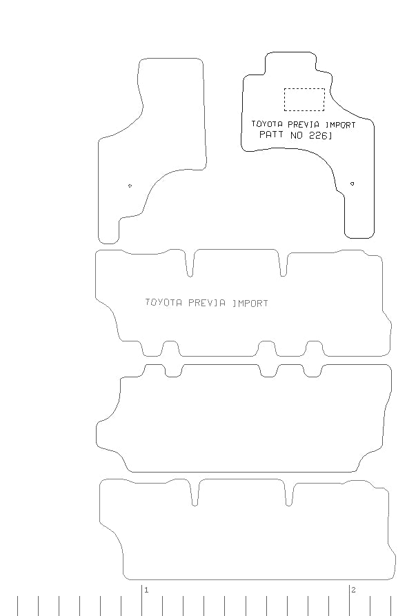 Toyota Previa Import Latest  -