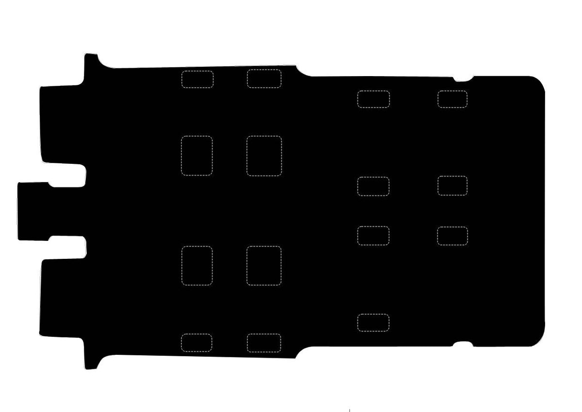 Hyundai Trajet 2000-2006  Full Rear Carpet