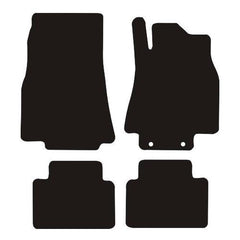 Mercedes A Class Fits Years 2005 To 2012 Four Piece Set With Floor Fixing Clips In Drivers Mat