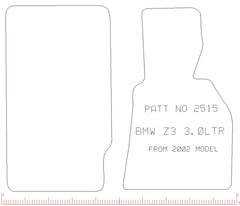 BMW Z3 3.0L 2000 - 2002    Alternative Shape