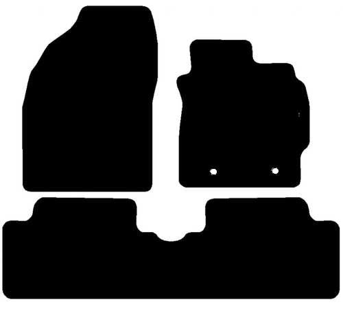 Toyota Auris 2007-2013 1 Piece Rear Mat