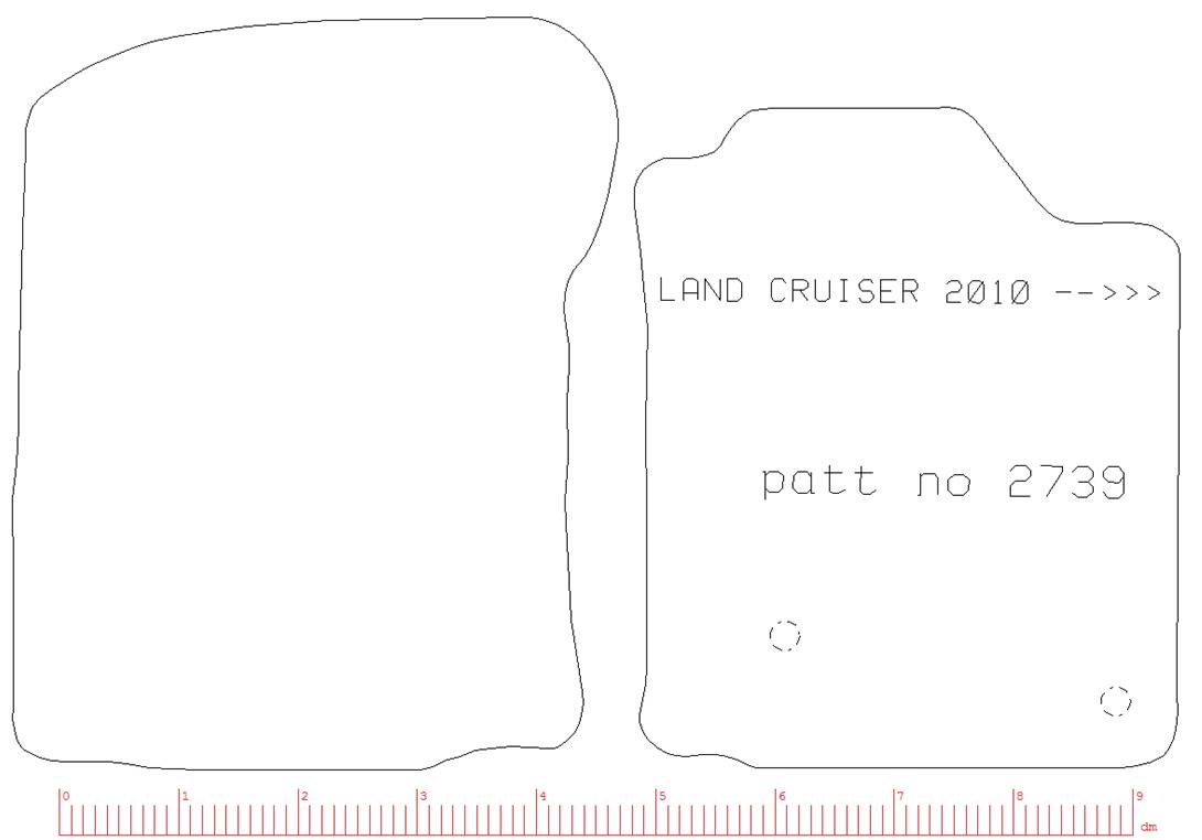 Toyota Land Cruiser 2010-2013 Front Mats Only