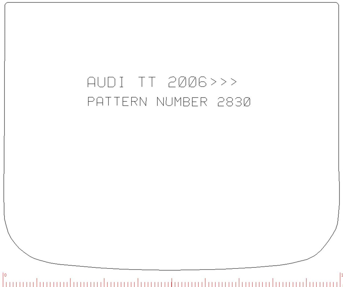 Audi TT Coupe 2006-2014 Boot Mat