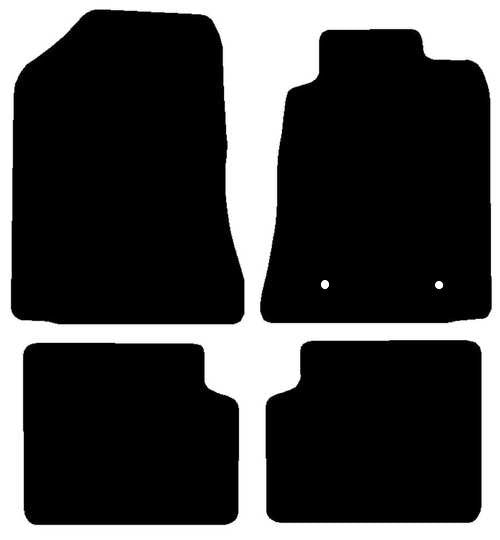 Toyota Corolla Colour Collection 2005 Car Mats
