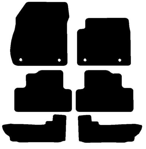 Vauxhall Zafira Tourer 2012-2018  6 Piece Set