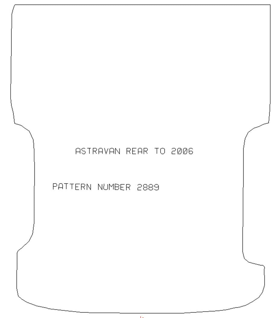 Vauxhall Astra MK4 (G) Van Rear 1998-2005