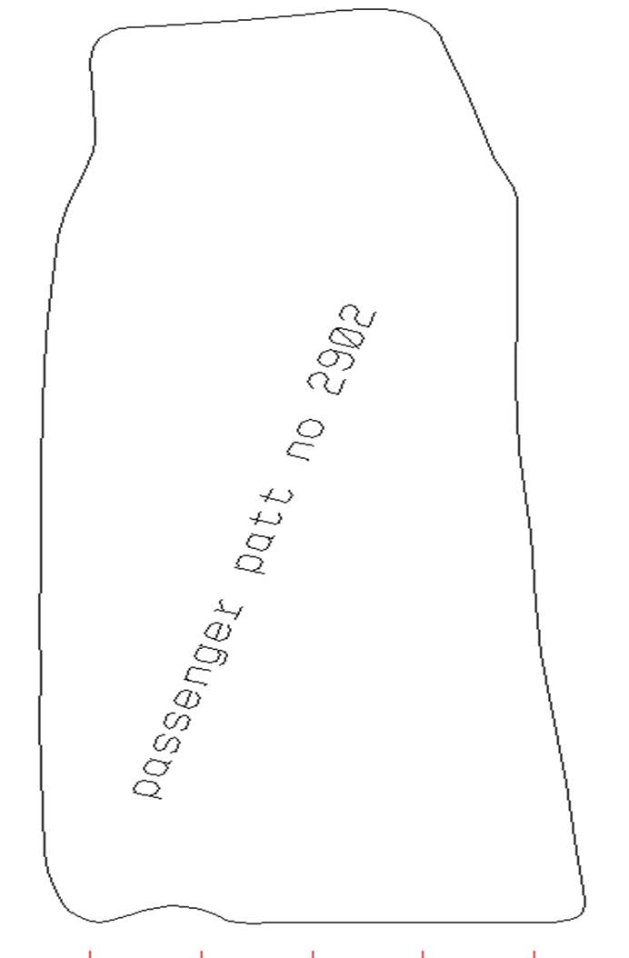 Taxi-LTC TX1 And TX4 - Luggage Mat Only