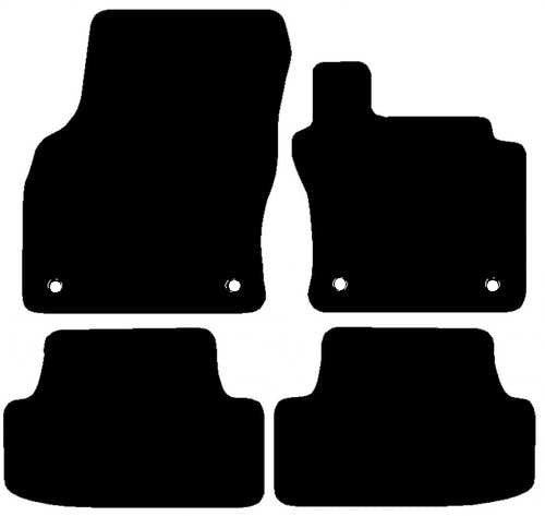 Volkswagen Golf MK7 2013-2019 Car Mats
