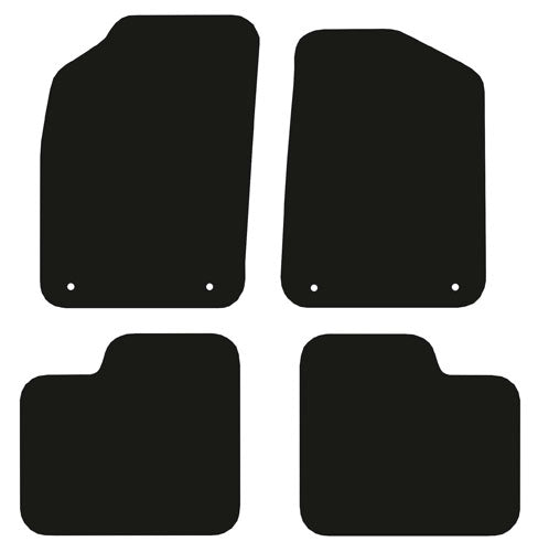 Fiat 500 2008-2012  With Twin Fixing Driver/Passenger
