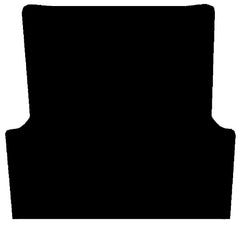 Ford Ranger 2006 - 2012  Double Cab Boot Mat When Liner Fitted