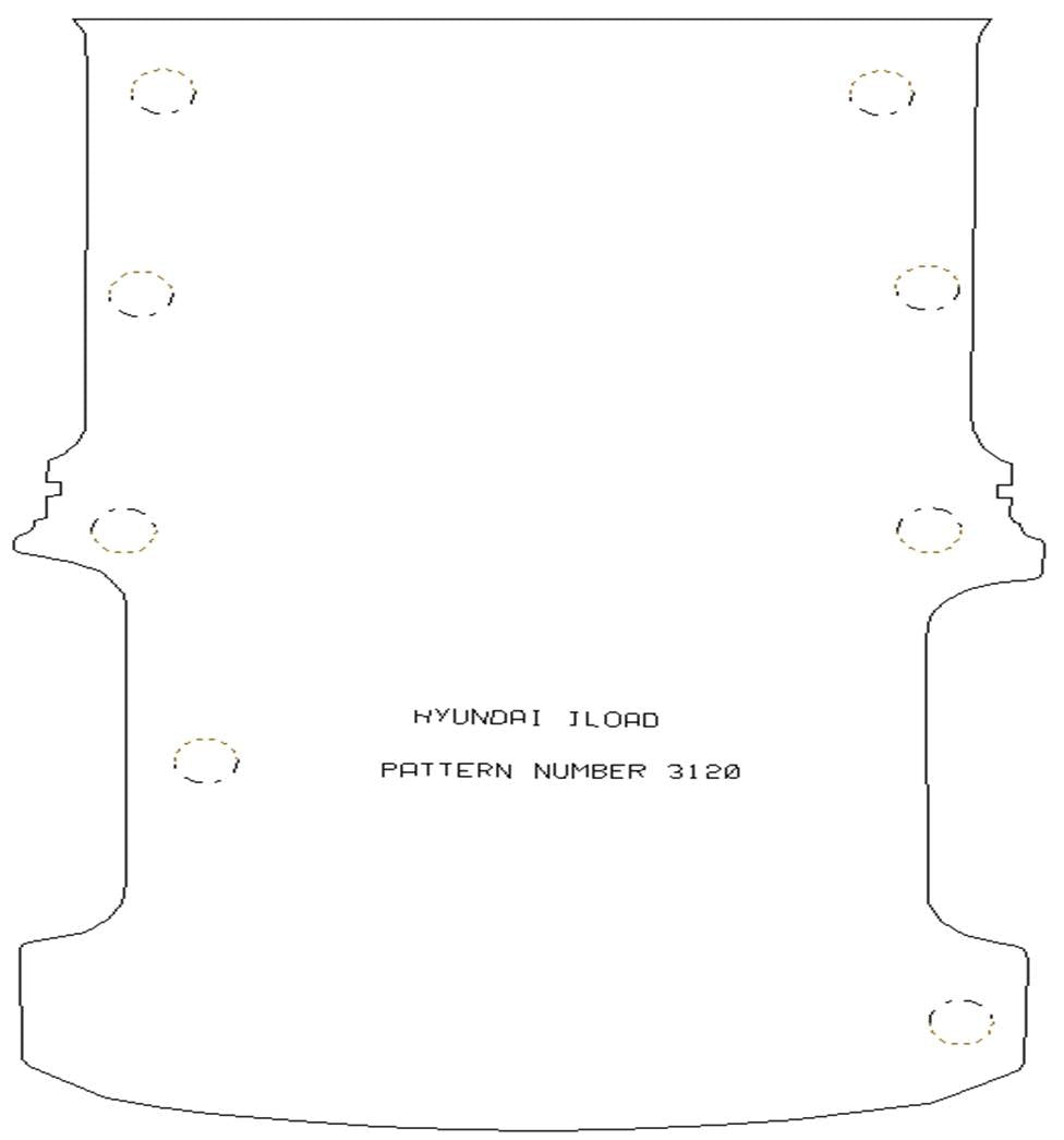 Hyundai Iload Van 2009-2019  Rear Section