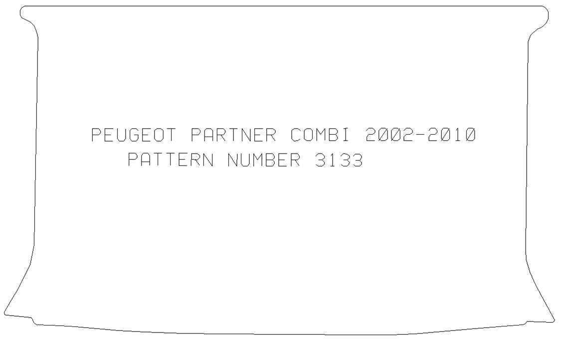 Peugeot Partner Combi 2002-2008  Boot Area
