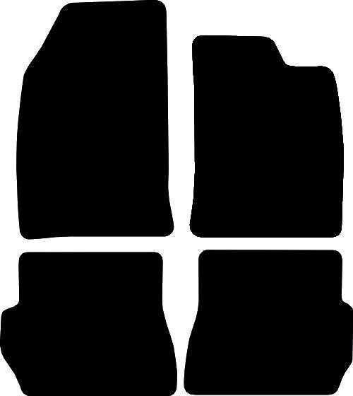 Ford Fusion 2002-2012  With OEM Hole Locations In Driver Mat