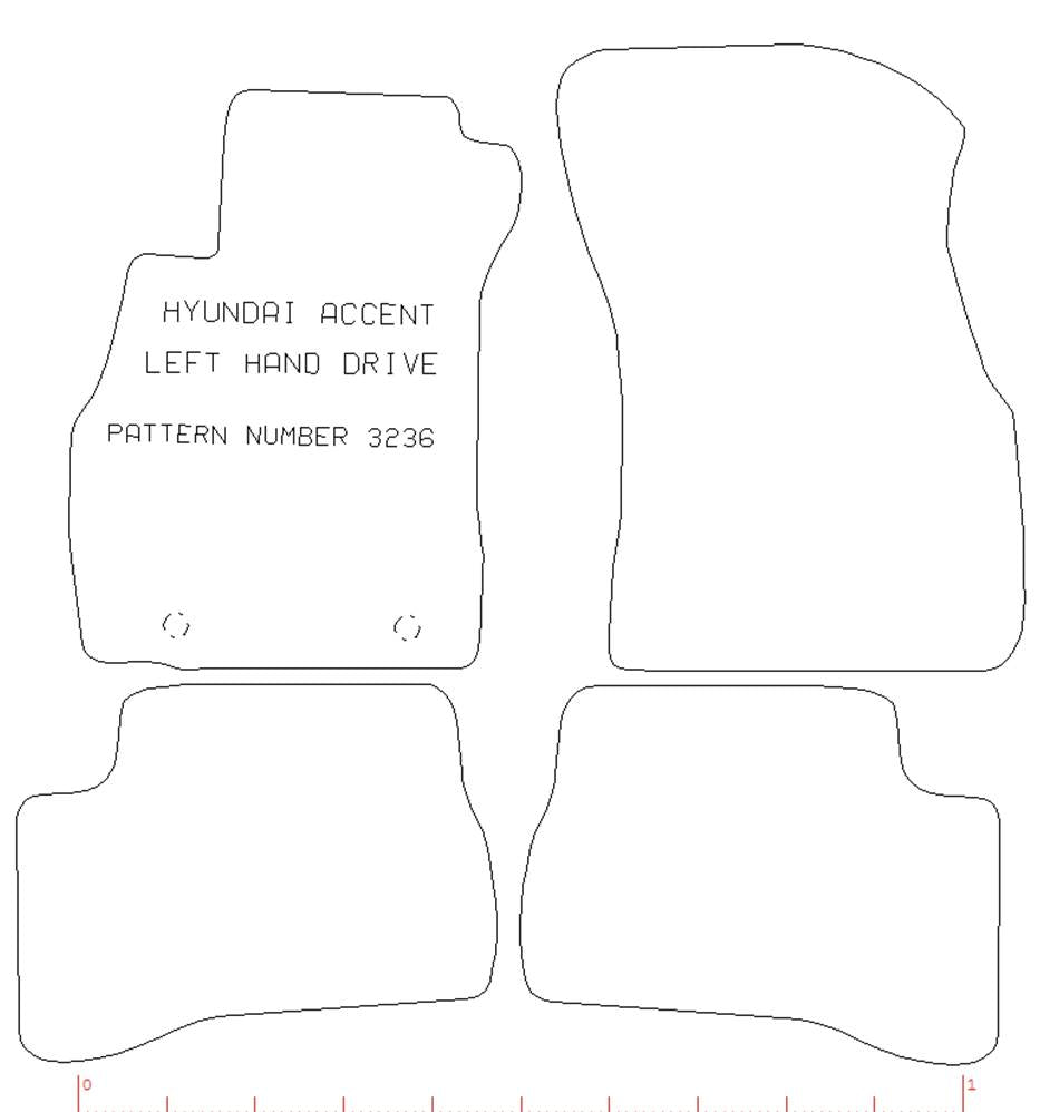 Hyundai Accent 2006-2009 LHD