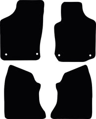 Vauxhall Combo Crew Cab Van Fits Years 2001 To 2011 This Is A Four Piece Set With Floor Fixing Clips In The Driver & Passenger Mats