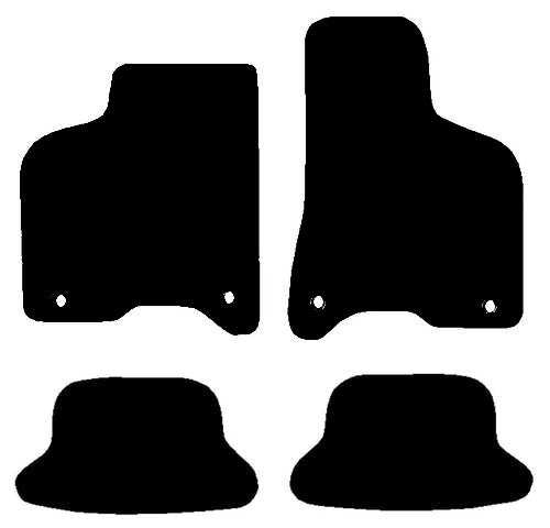 Volkswagen Lupo 1999-2005  With 4 Clips 36Cm Spacing