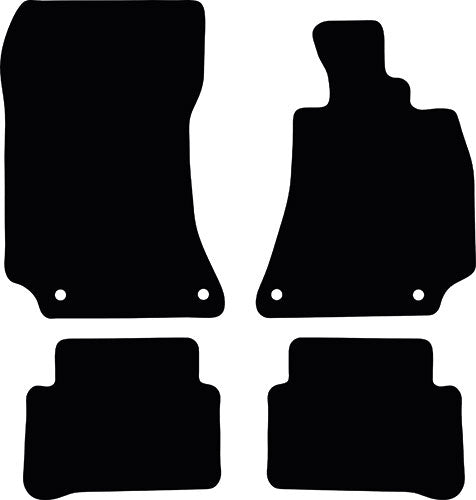 Mercedes E Class 2013-2016  With Fixing In Driver & Passenger Mat