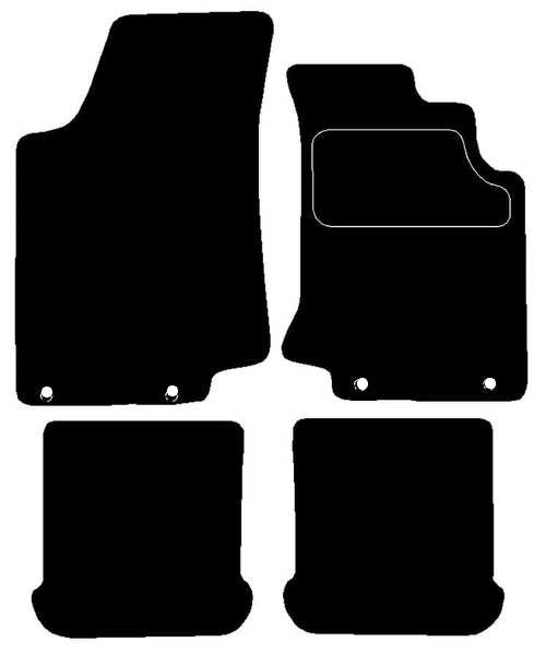 Volkswagen Golf MK3 Cabriolet 1992-1997 Car Mats