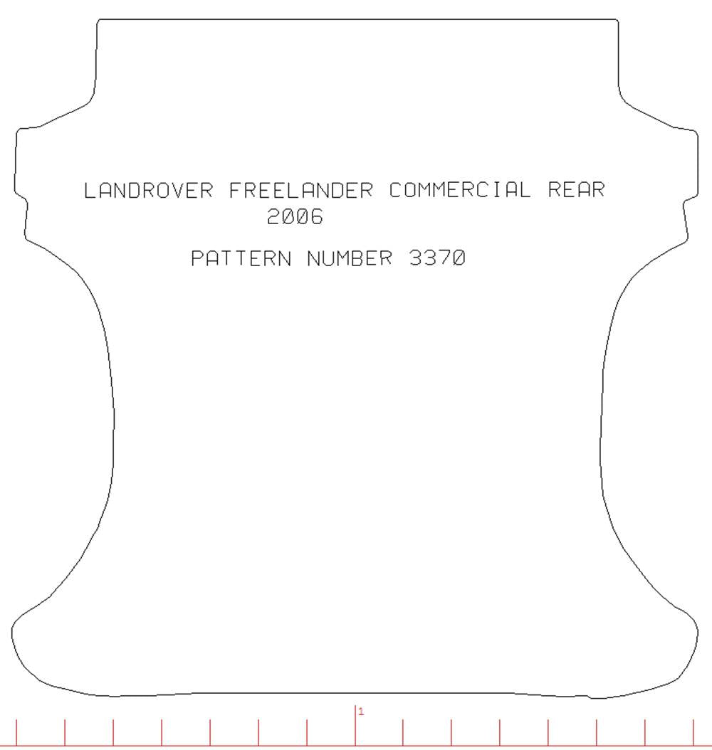 Land Rover Freelander 1997-2007  Commercial Rear Load Area