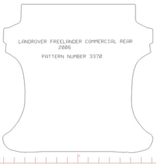 Landrover Freelander  1997 - 2007    Commercial Rear Load Area