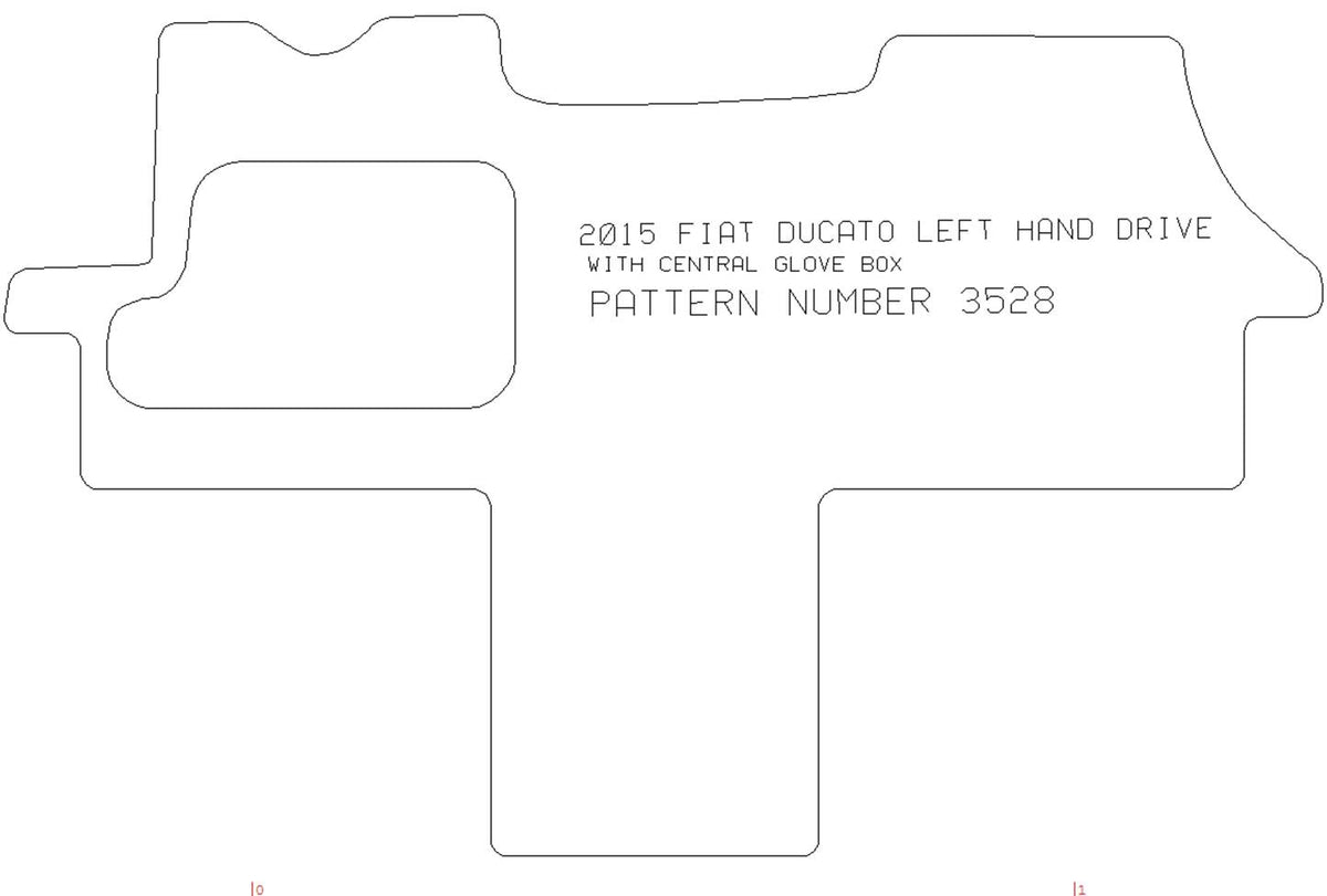 Fiat Ducato 2015-Onward LHD Motorhome With Central Glove Box