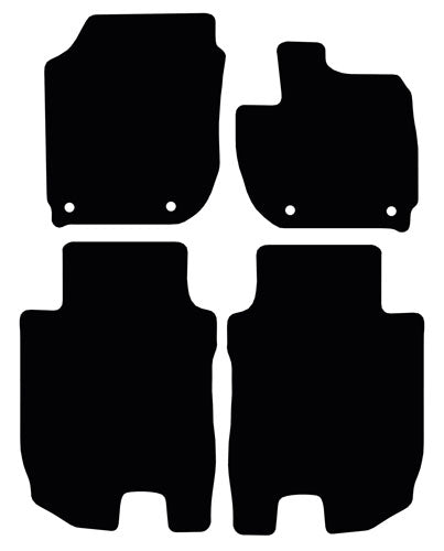 Honda HR-V 2015-2020  With Fixings In Driver And Passenger Mat