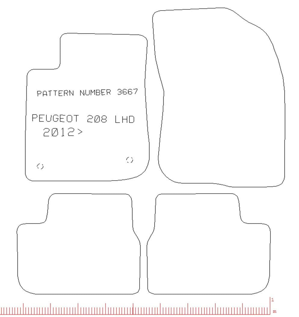 Peugeot 208 2012-2020 LHD