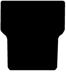 Toyota Hi-Lux (Double Cab) 2002 - 2011  Loadspace Mat If Liner Fitted