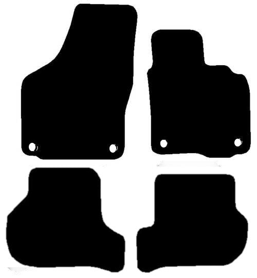 Skoda Octavia Scout 2012-2020  With Clips In Driver And Passenger