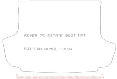 Rover 75 Estate 2001 - 2005  Boot Mat