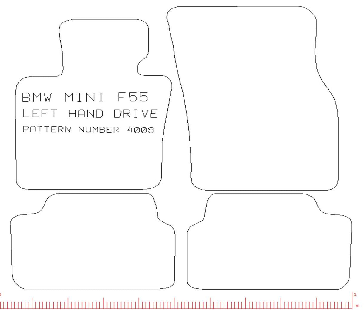 Mini (F55) 5 Door 2015-Onward LHD
