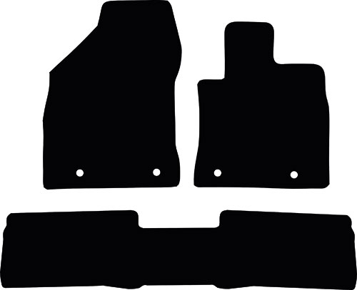 Lexus CT 200H 2014-2020  With 1 Piece Rear Mat