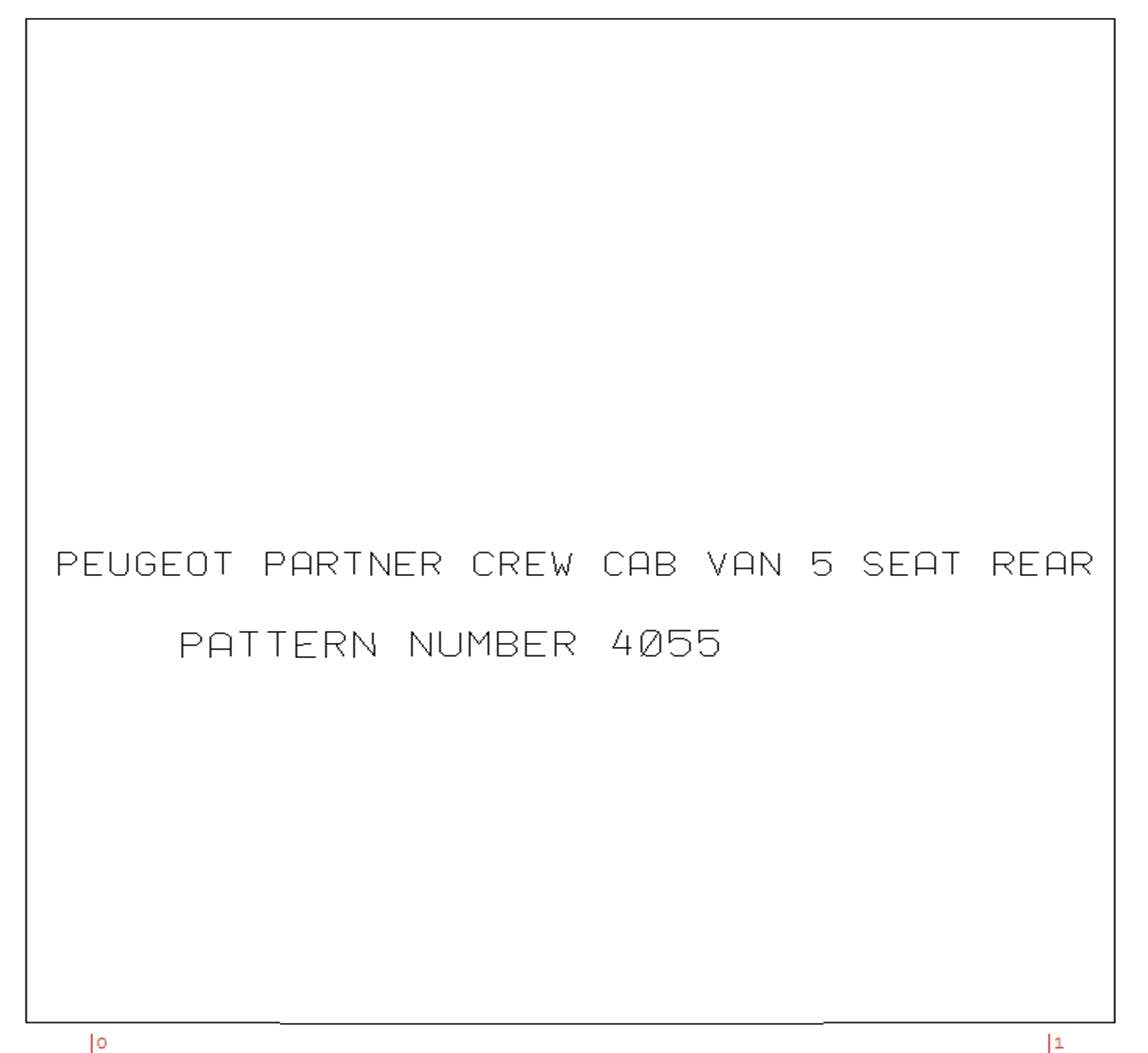 Peugeot Partner Crew Cab Rear (Van Derived ) 2008-2018