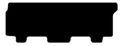 Volkswagen VW T6 Kombi Twin Side Rear Doors Rear Piece When 3 Single Seats 2015 - 2020