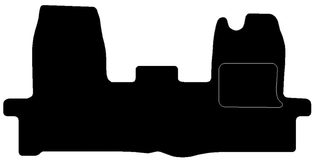 Ford Transit 2014-2016  1 Piece Front