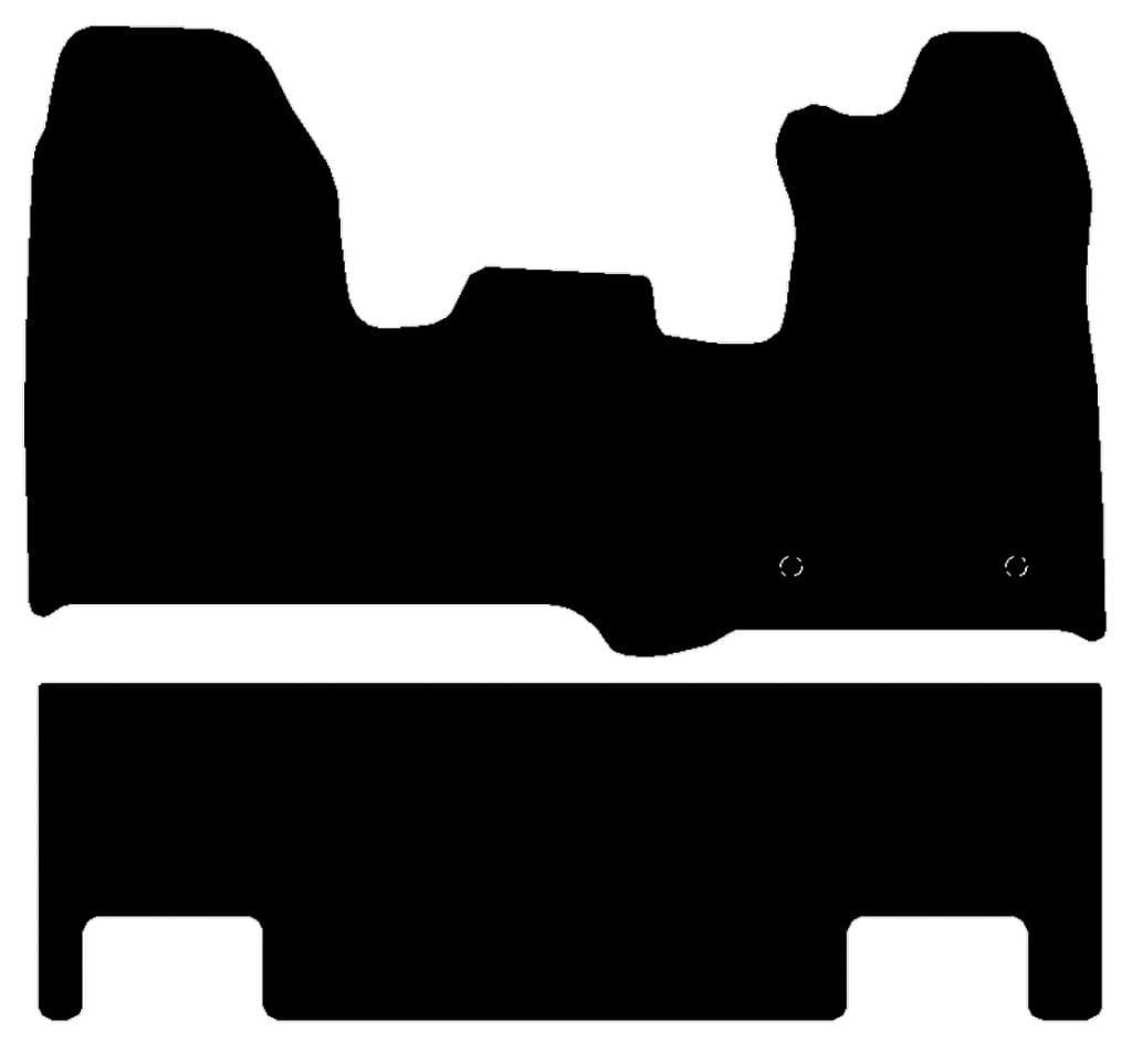 Ford Transit Custom Double Cabbing Van 2013-2015  With Twin Rear Doors