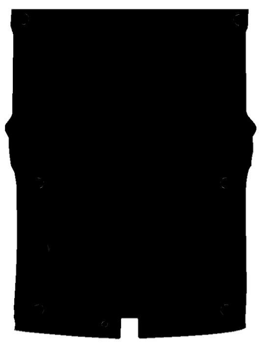 Citroen Berlingo Van SWB 2019-2024 Rear Mat Without Liner Single Side Door