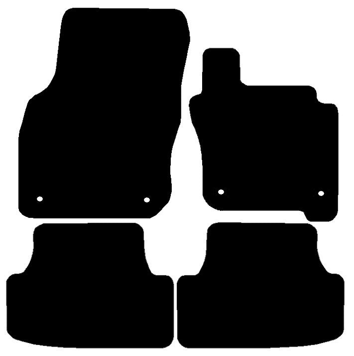 Volkswagen Golf 8 Mild Hybrid 2019-Current Car Mats