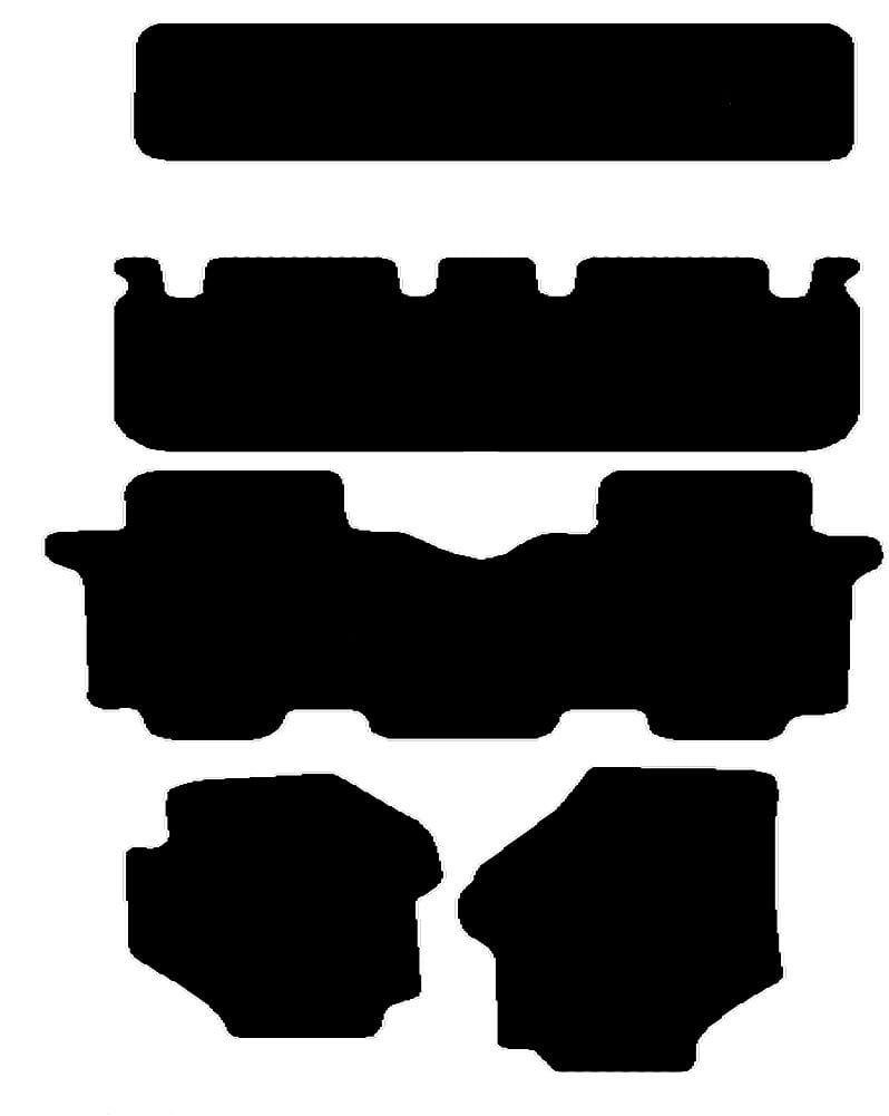 Hyundai Trajet 2000-2006  5 Piece Set Includes Boot Mat