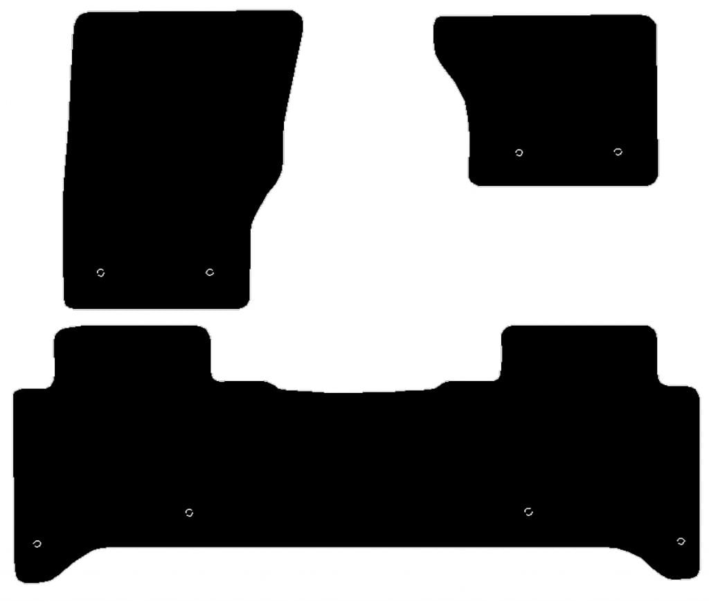 Range Rover Autobiography 2013-2017  With 1 Piece Rear Mat