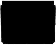Peugeot 3008 2009 - 2016  Boot Shelf Mat