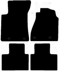 Audi A8 Car Mats Years 2003 To 2011 This Is A Four Piece Set With Floor Fixing Clips In The Driver & Passenger Mats